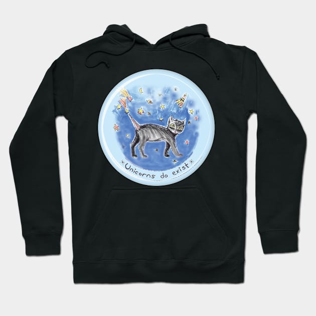 unicorns do exist Hoodie by new eccentrics